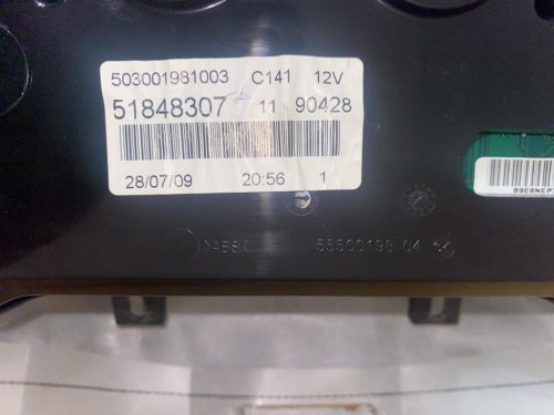 Fiat Bravo óracsoport 51848307