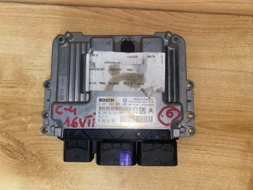 Citroen C4 I motorvezérlő elektronika 9665291180