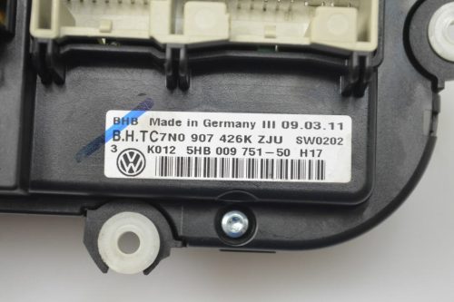 Volkswagen Passat B7 Fűtéskapcsoló, klímapanel 7N0907426K