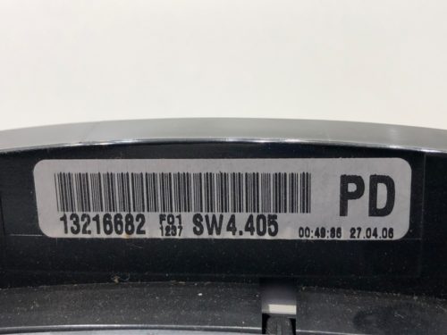 Opel Zafira B Kilométeróra 13216682