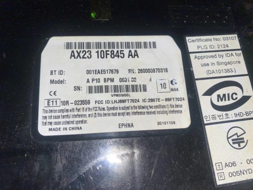 Jaguar XF, F-Pace Bluetooth modul AX2310F845AA