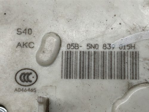 Volkswagen Passat CC, B7, Tiguan bal hátsó ajtózár 5N0839015H