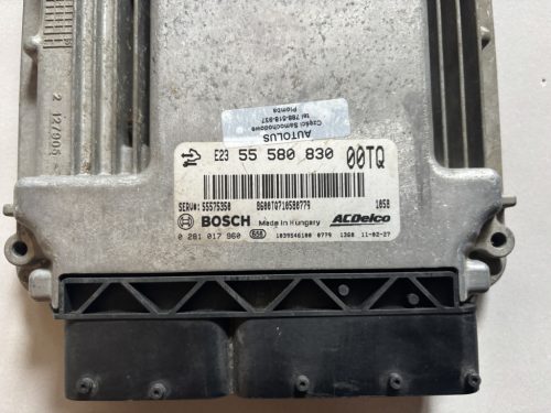 Opel Corsa D motorvezérlő 55580830