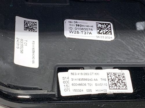 Skoda Kamiq Multikormány 5E3419093CT