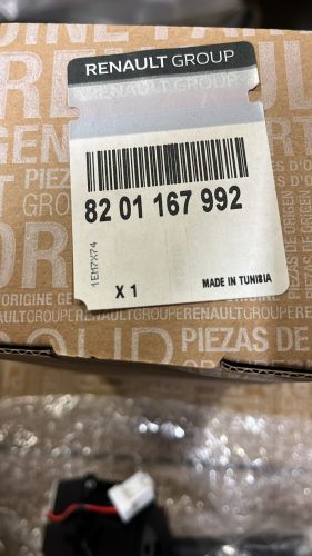 Renault Captur, Clio IV világítás kapcsoló 8201167992