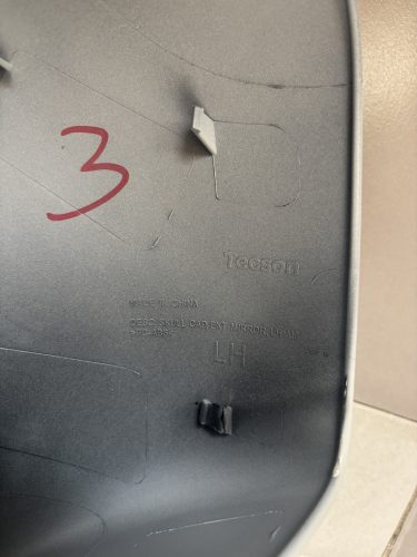 Tesla Model 3 bal visszapillantó tükör burkolat 1092290-00-D 