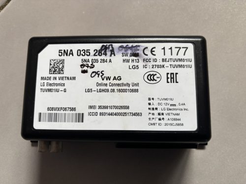 Volkswagen Arteon, Passat B8 online modul 5NA035284A