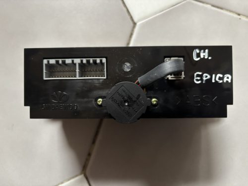Chevrolet Epica fűtés, klíma vezérlő panel 96637897