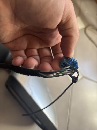 Volvo S40 II V50 jobb oldali visszapillantó tükör 6 PIN