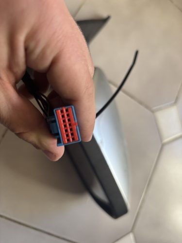 Volvo S40 II V50 jobb oldali visszapillantó tükör 6 PIN