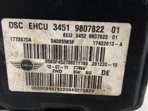 Mini Cooper One R56 ABS kocka 9807822