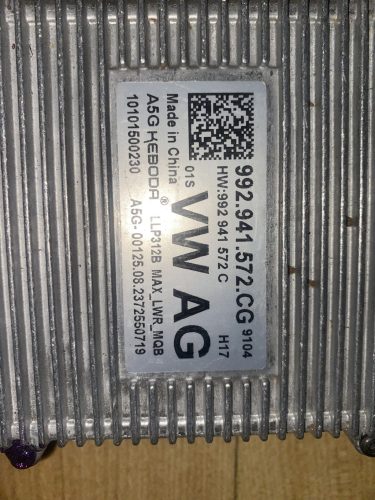Volkswagen ID.4 Xenon lámpa vezérlő 992941572cg