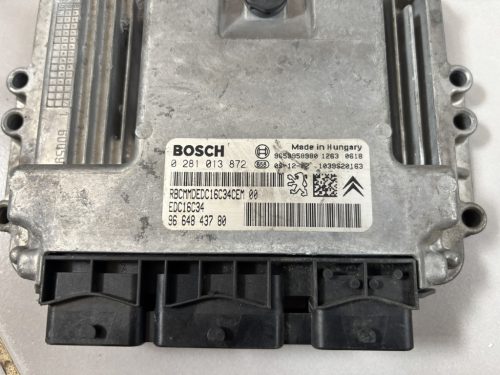 Peugeot 207 308 Citroen C3 C4 1.6 HDI ECU 0281013872 9664843780