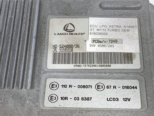 Opel Astra J Motorvezérlő 616036000