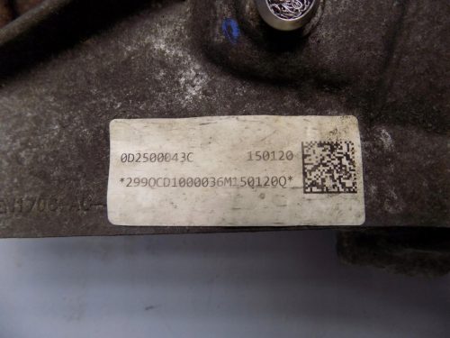 Audi Q7 4M hátsó differenciálmű 0D2500043C