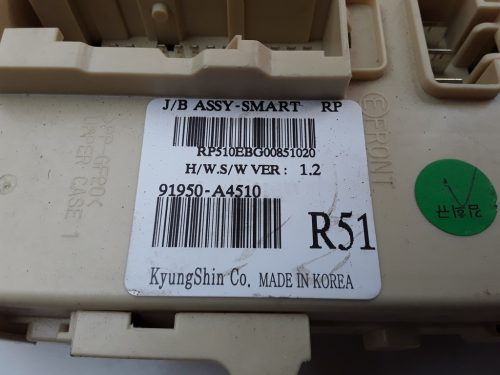 Kia Carens Biztosítéktábla 91950A4510