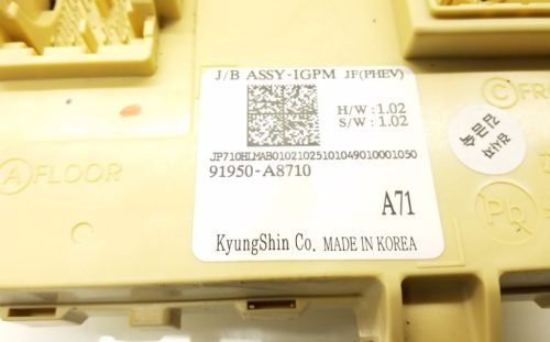 Kia Optima Biztosítéktábla 91950A8710