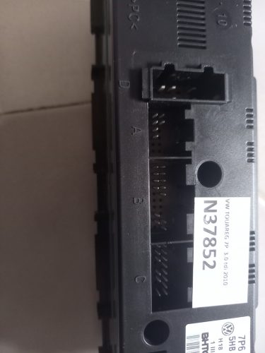 Volkswagen Touareg 7P fűtés, klíma panel vezérlő panel 7P6907040A