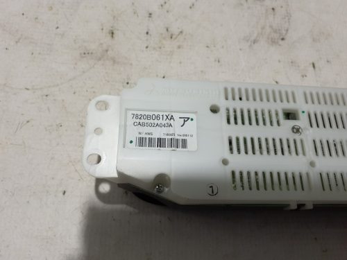 Mitsubishi Outlander Fűtéskapcsoló, klímapanel 7820B061