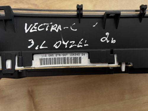Opel Vectra C, Signum km óracsoport 13165960MG