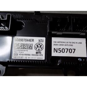 Volkswagen Arteon fűtés, klíma panel 5G0907044ER