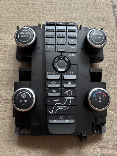 Volvo S40, V50 fűtés, klíma vezérlő panel 30782540