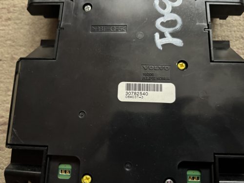 Volvo S40, V50 fűtés, klíma vezérlő panel 30782540