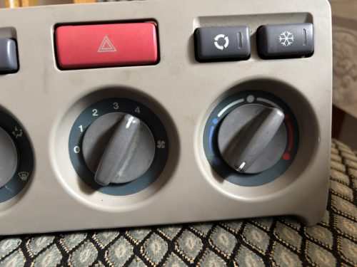 Land Rover Freelander I fűtés, klíma panel 