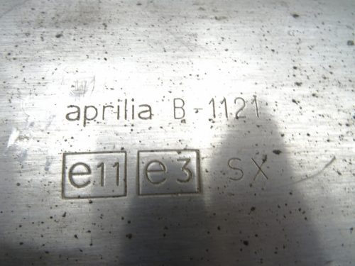 Aprilia ETV 1000 bal kipufogó dob