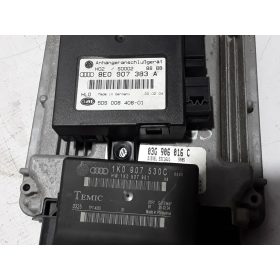   Volkswagen Caddy III Motorvezérlő szett 8E0907383A, 1K0907530C, 03G906016C
