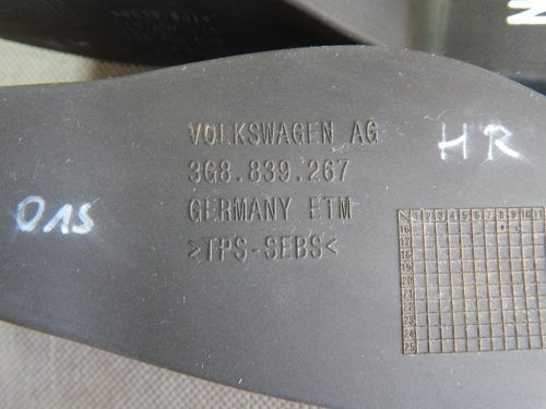 Volkswagen Arteon hátsó ajtóhatároló 3G8839267