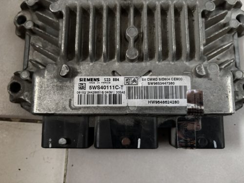 Peugeot 207 Citroen C2 C3 1.4 HDI motorvezérlő 5WS40111C-T 9653447380