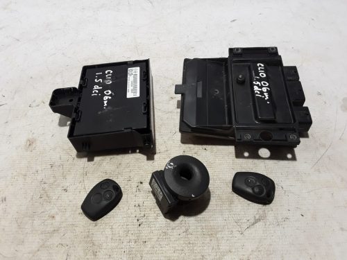 Renault Clio III Motorvezérlő szett 8200399038, 8200652286, 8200214173D