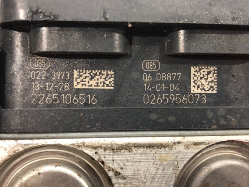 Skoda Fabia II, Roomster ABS kocka 6R0907379AT