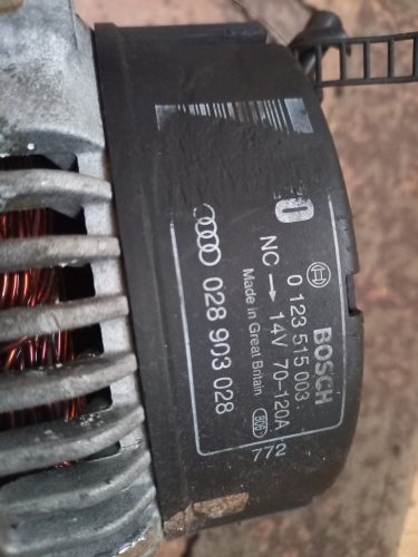 Volkswagen Passat B5, Audi A4 generátor 0123515003 028903028