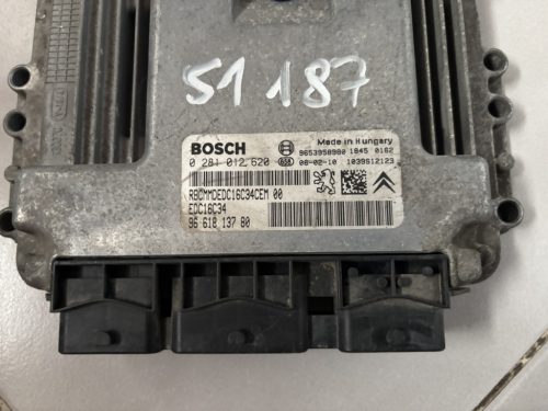 Citroen Berlingo, Peugeot Partner motorvezérlő 0281012620 9661813780