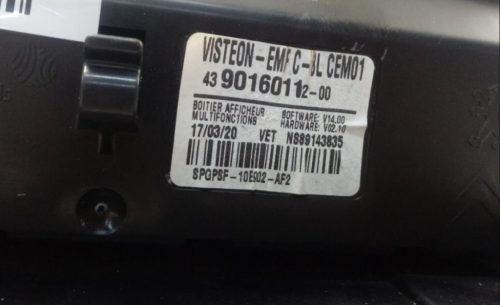 Citroen Berlingo Gyári rádió 4390160112