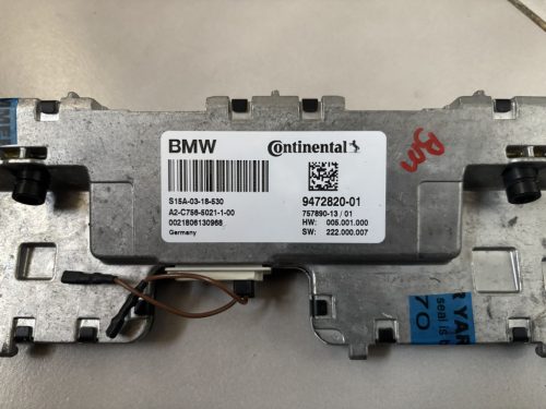 BMW 5 G30 G31 kamera, KAFAS modul 9472820