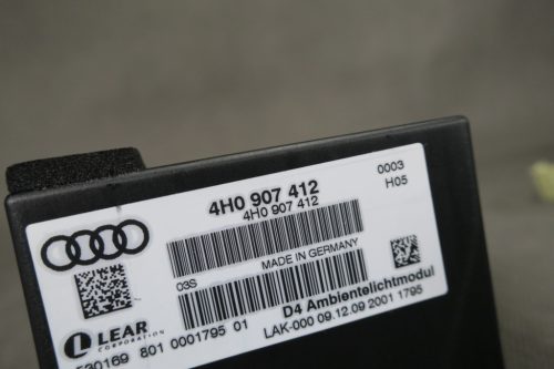 Audi A8 Világítás vezérlő modul 4H0907412