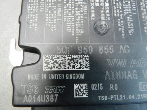 Volkswagen Arteon légzsák vezérlő modul 5QF959655AG