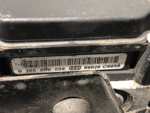 Renault Clio III ABS kocka 0265800559