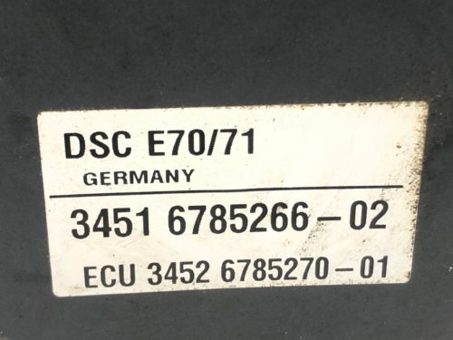 BMW X5 E70 ABS kocka 6785266