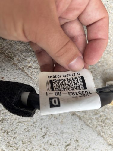 Tesla Model X jobb visszapillantó tükör 1035183-99-I