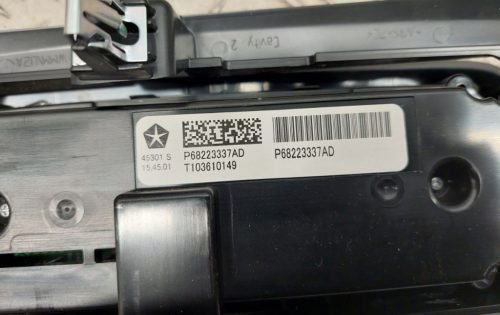 Chrysler Pacifica Fűtéskapcsoló, klímapanel 68223337AD