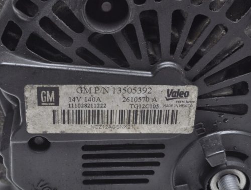 Opel Astra J, Corsa D 1.3 CDTI generátor 13505392