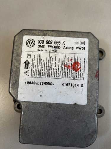 Volkswagen Polo IV, Skoda Fabia légzsák vezérlő 1C0909605K