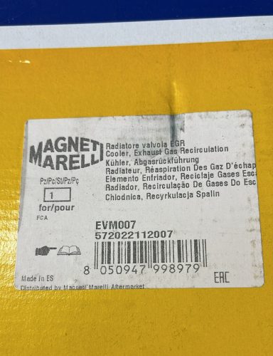 Alfa Romeo 147, 156 1.9 JTD EGR hűtő 572022112007