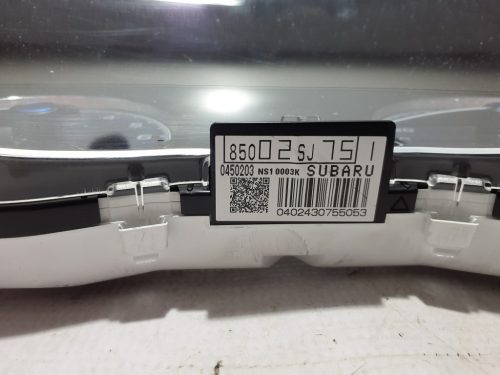 Subaru Forester SK km óra, óracsoport  85002SJ75