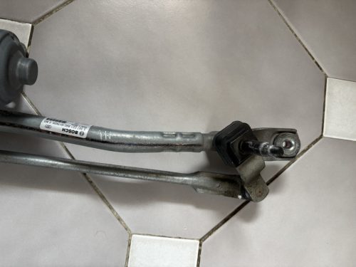 Audi A6 C7, A7 első ablaktörlő motor, szerkezet 4G1955023C