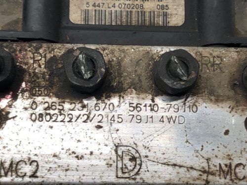 Suzuki SX4 ABS kocka 0265800494 56110-79J10